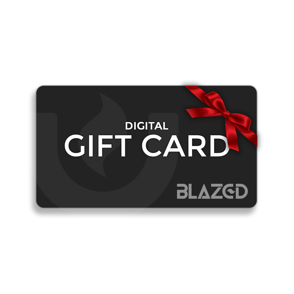 Worldofblazed gift card, card front