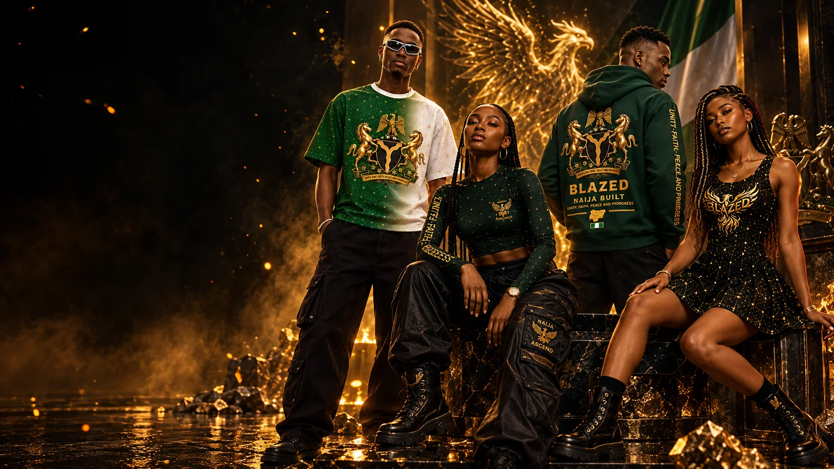 House of Blazed Naija Built campaign