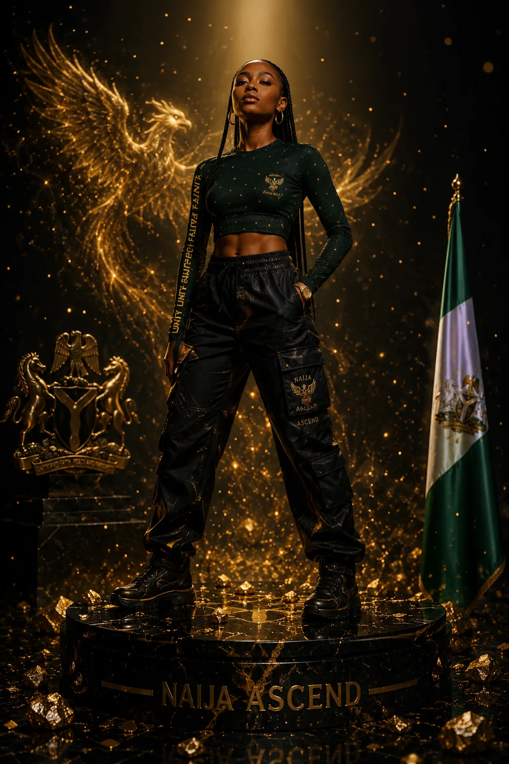 NAIJA ASCEND campaign look